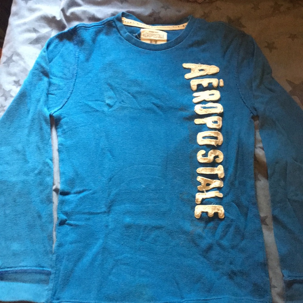 Blue long sleeve Aeropostale shirt